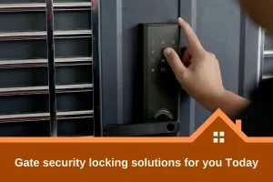 Gate security locking solutions for you Today